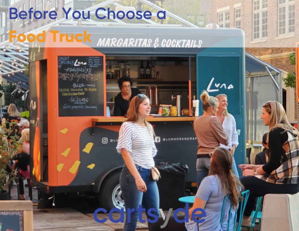 Looking for a food truck for sale? Read this first and take a look at cartsyde.com